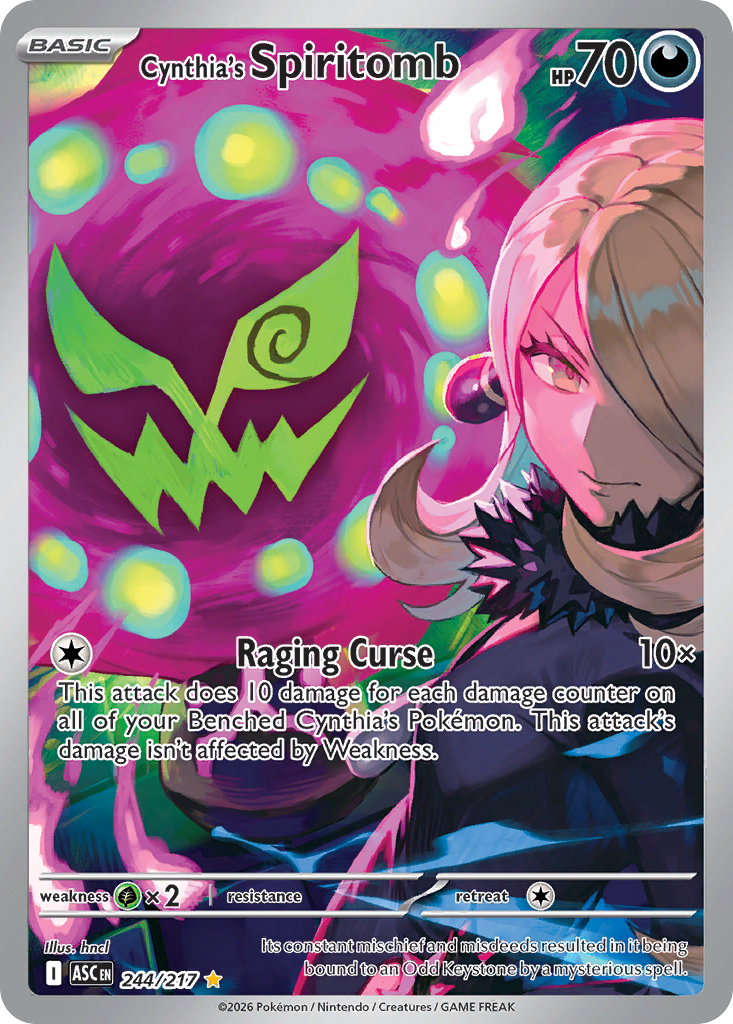 Cynthia's Spiritomb #244
