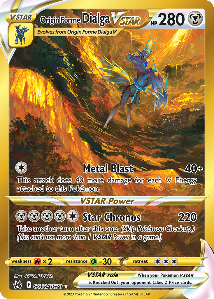Origin Forme Dialga VSTAR #GG68