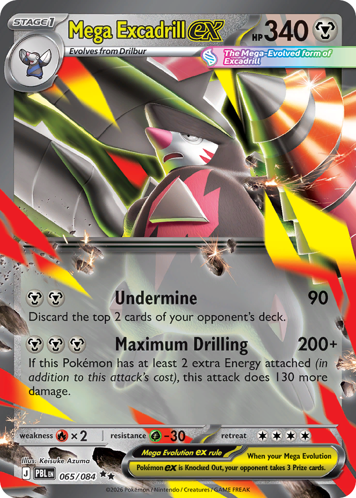 Mega Excadrill ex #65