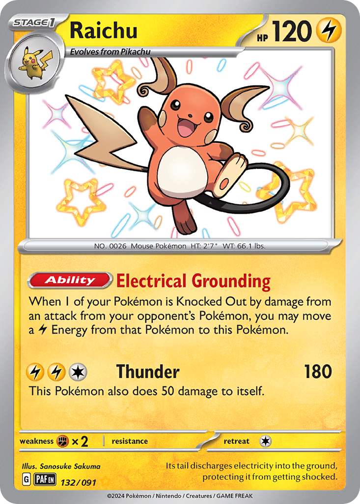 Raichu #132
