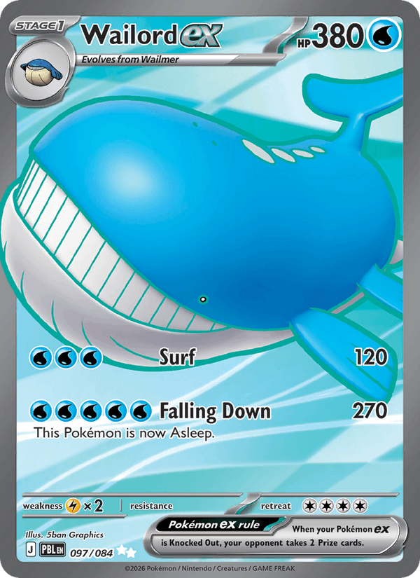 Wailord ex #097