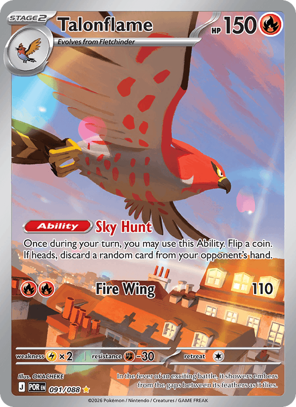 Talonflame #091