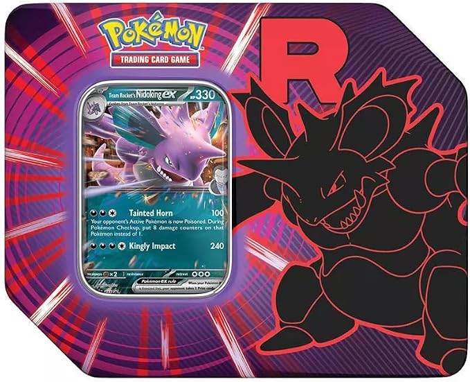 Team Rocket Tin [Team Rocket's Nidoking ex]