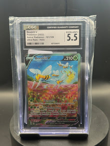 Beedrill V #161/189 — Astral Radiance — CGC 5.5
