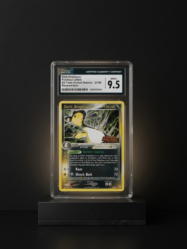 Dark Ampharos #2/109 — EX Team Rocket Returns — CGC 9.5
