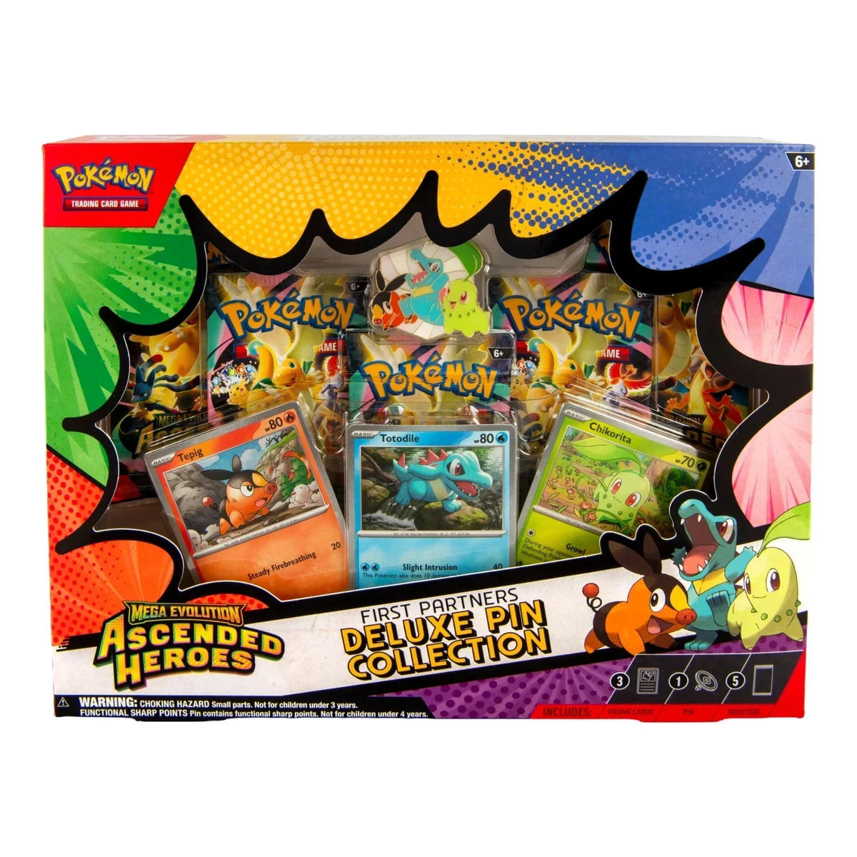 Ascended Heroes First Partners Deluxe Pin Collection — Ascended Heroes