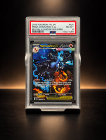 Mega Charizard X ex #125 — Phantasmal Flames — PSA 8