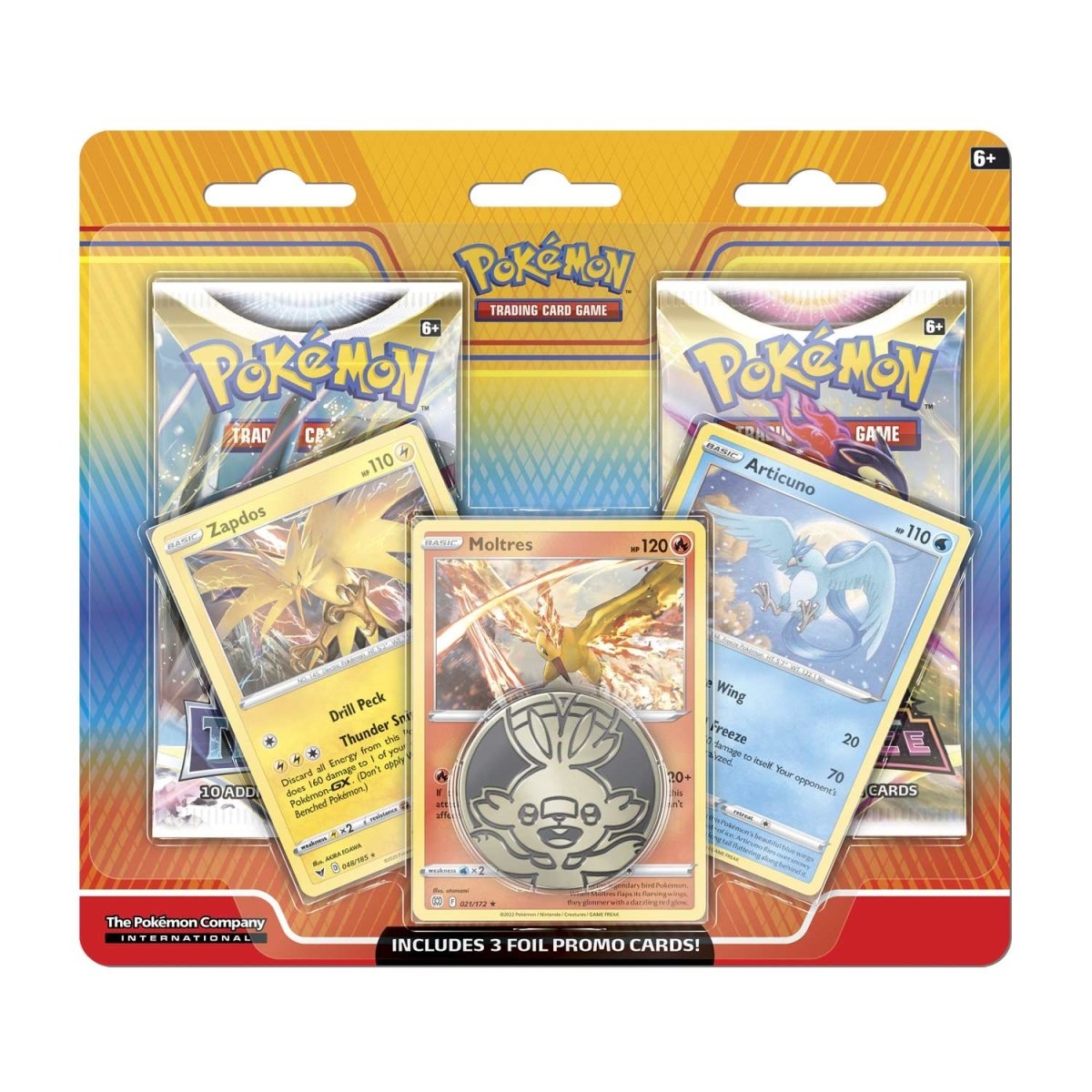 Enhanced 2-Pack Blister Pack [Articuno, Zapdos, & Moltres]