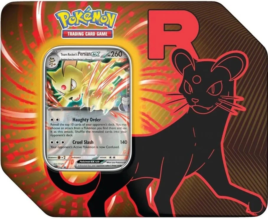Team Rocket Tin [Team Rocket's Persian ex]