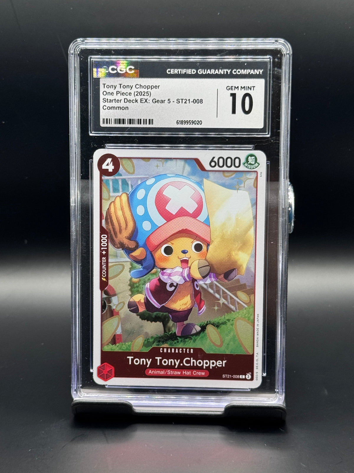 Tony Tony Chopper #ST21-008 — EX Gear 5 — CGC 10