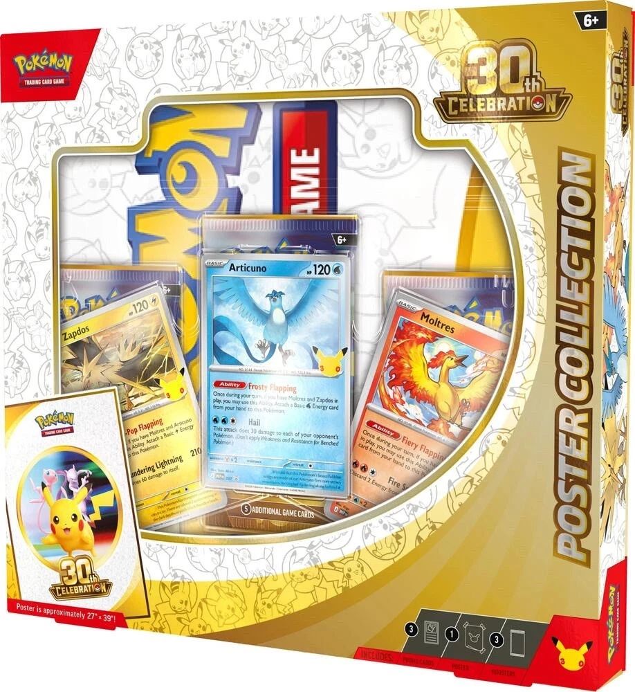 Pokémon 30th Celebration Poster Collection — 30th Celebration